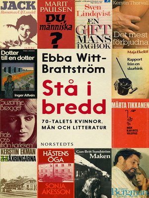 cover image of Stå i bredd